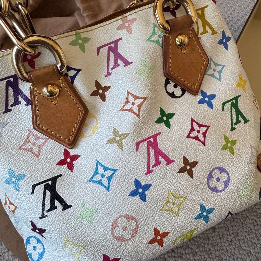 Louis Vuitton Original Murakami Multicolor Audra Bag Discontinued - Bag Only - Picture 17 of 17